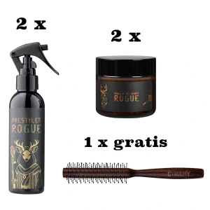 Barberski zestaw do prostowania brody (roller gratis)