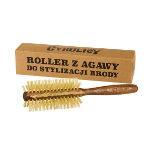 Roller z agawy do brody i włosów